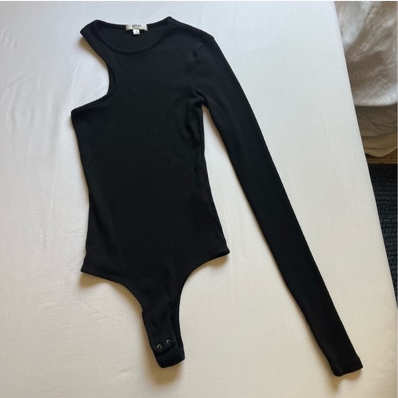 Agolde Classic Black Bodysuit - Picture 1 of 10